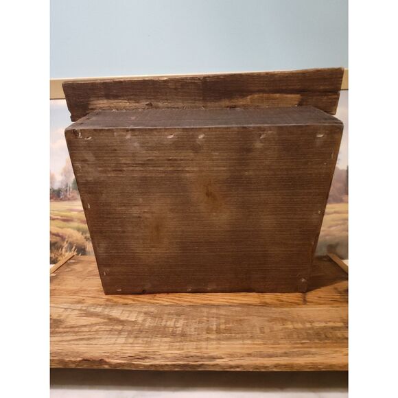 Reclaimed Wood Rustic Shadow Box - 4" Depth - Perfect for Crafters & Artists - Picture 3 of 6